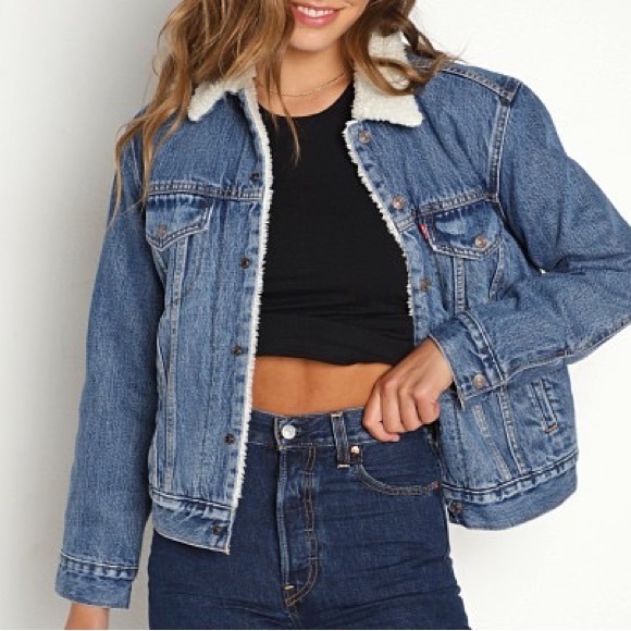 NWT Levis ORIGINAL SHERPA TRUCKER JACKET - Picture 2 of 8